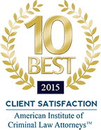 AICLA - 10 Best Client Satisfaction 2015
